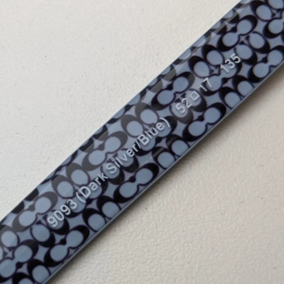 🕶️Coach CECILY HC5027B-9093 Semi Rimless Eyeglasses 52/17-135 / ALI71🕶️ - Picture 6 of 8